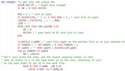 Sublime Text MVBasic Syntax Example (wED Theme)